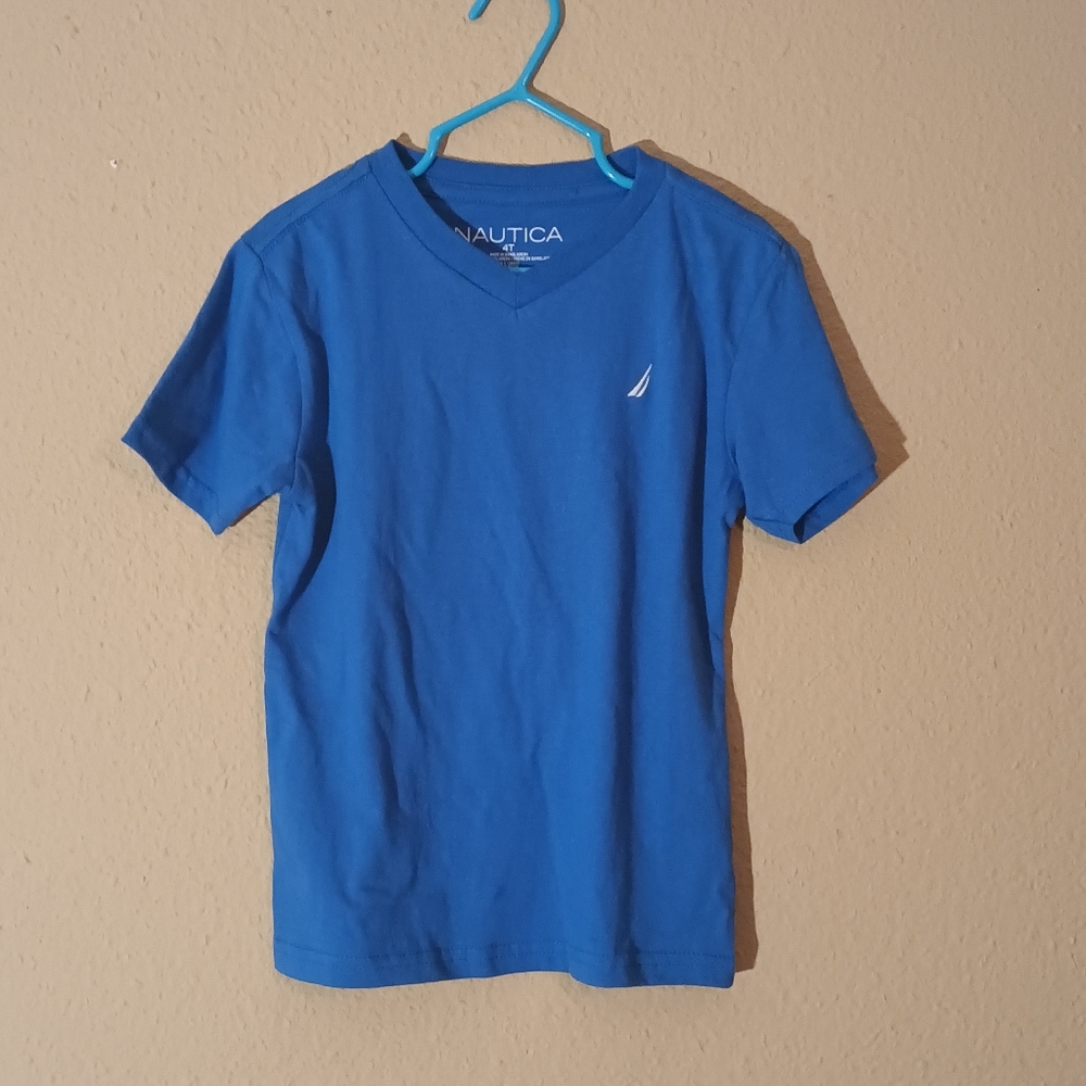 Nautica Boys Blue Shirt